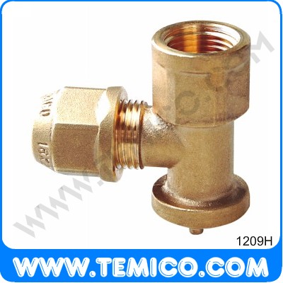 Wallplate elbow female (1209H)