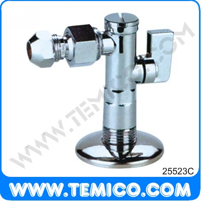 Angle valve with filter ball joint and flange (25523C)