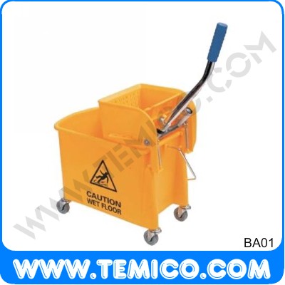 Mop bucket with wringer (BA01)