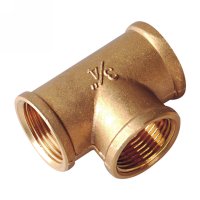 Brass tee F/F/F(16700H)