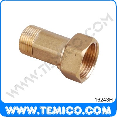 Nipple and nut with o ring for the water meter (16243H)