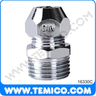 Straight nipple chromed (16330C)