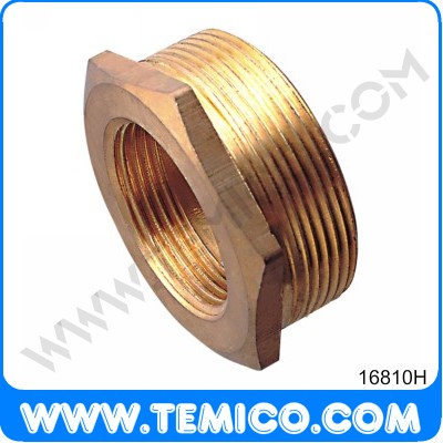 Brass straight reducing  M/F (16810H)