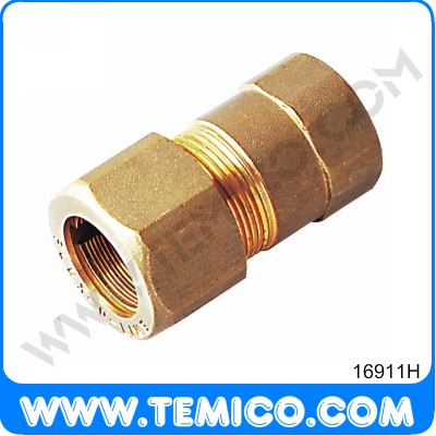 Brass fitting straight F (16911H)