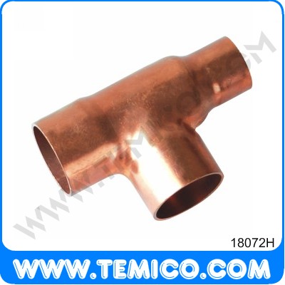 Copper tee reducing CCC (18072H)