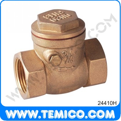 Rubber washer swing check valve (24410H)