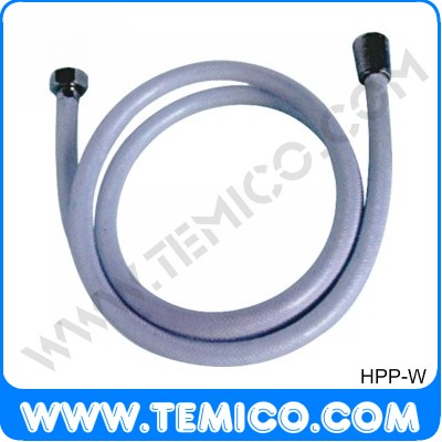 White pvc shower hose (HPP-W)